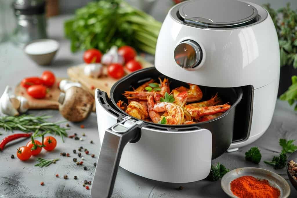 food processor with face it is cooking table